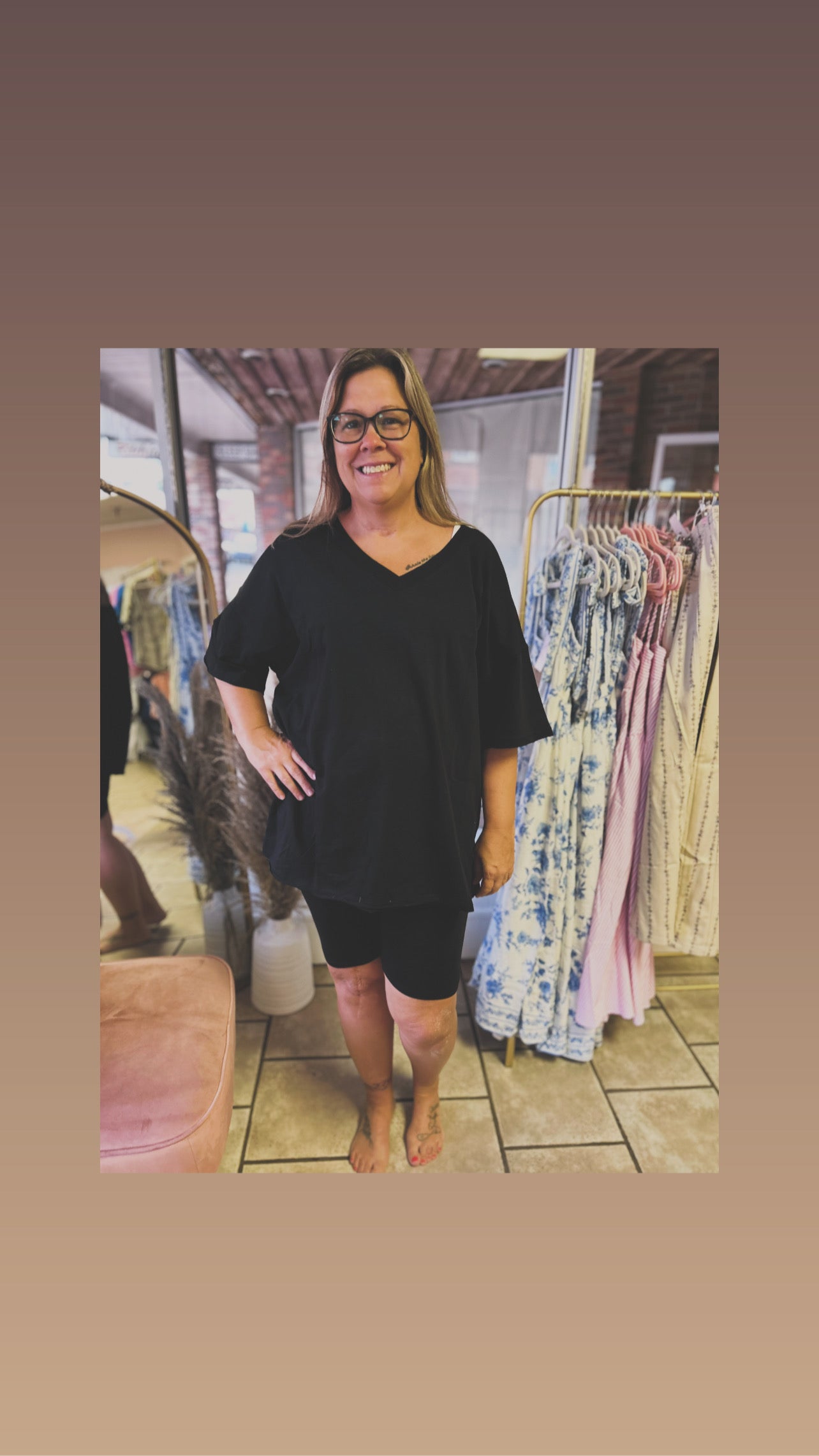 Midnight Black Matching Set