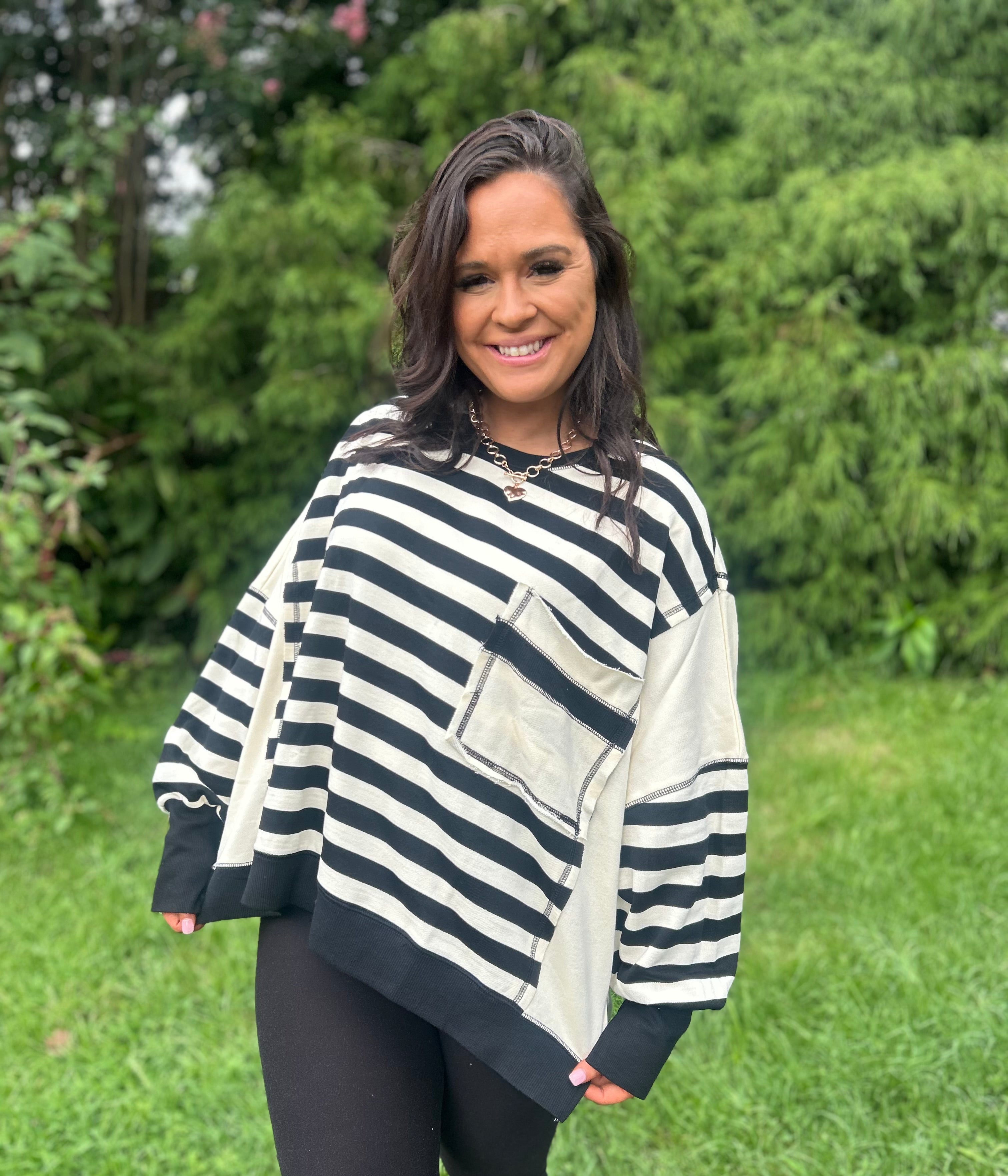 Camden Stripe Pullover