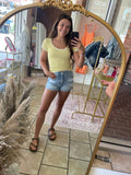 Banana Scoop Neck Tee