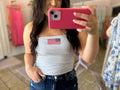 Stars & Stripes Tube Top (Blue)