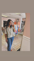 Olive blouse