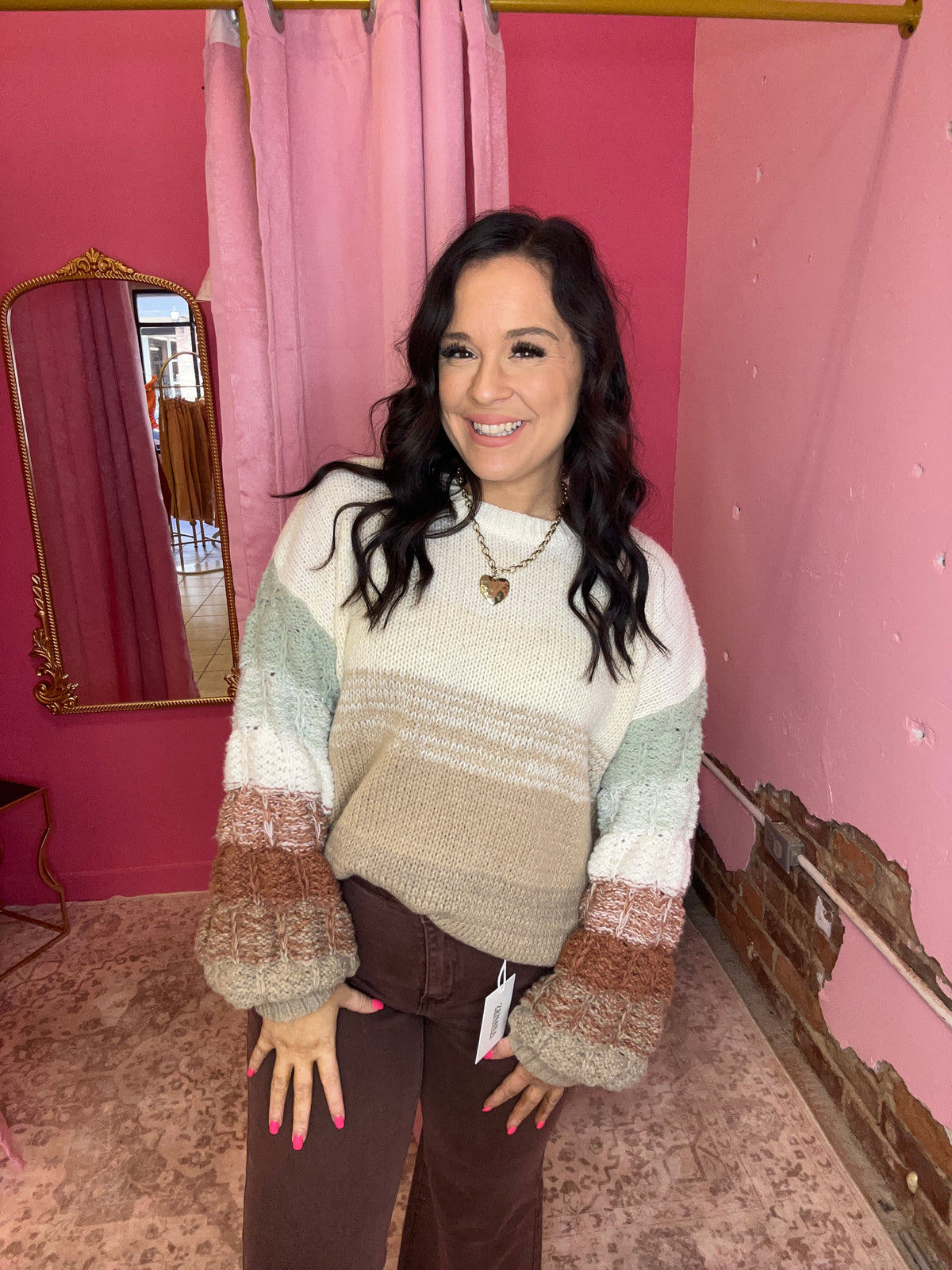 Cinnamon & Sage Sweater