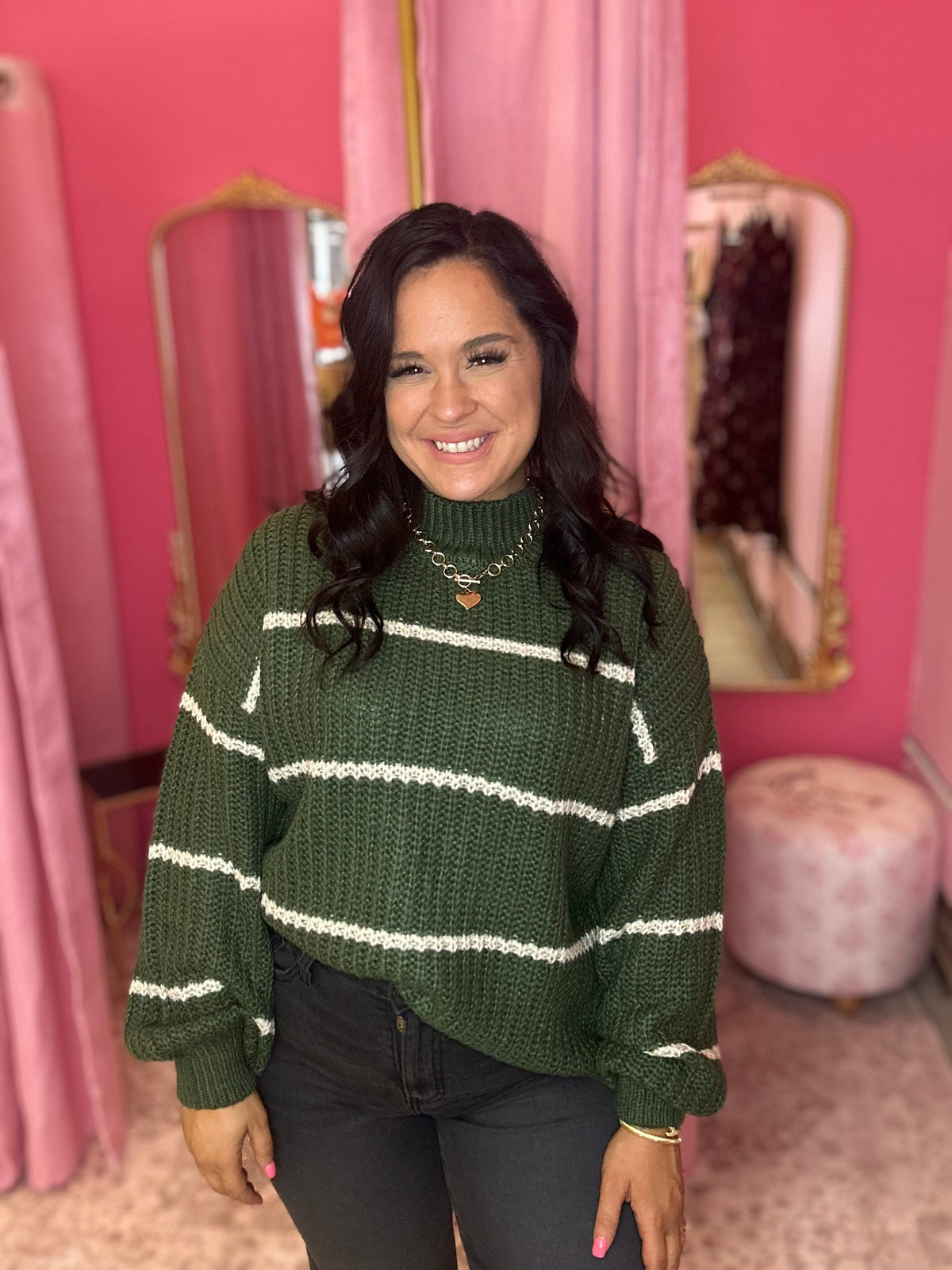 Cozy Stripe Sweater