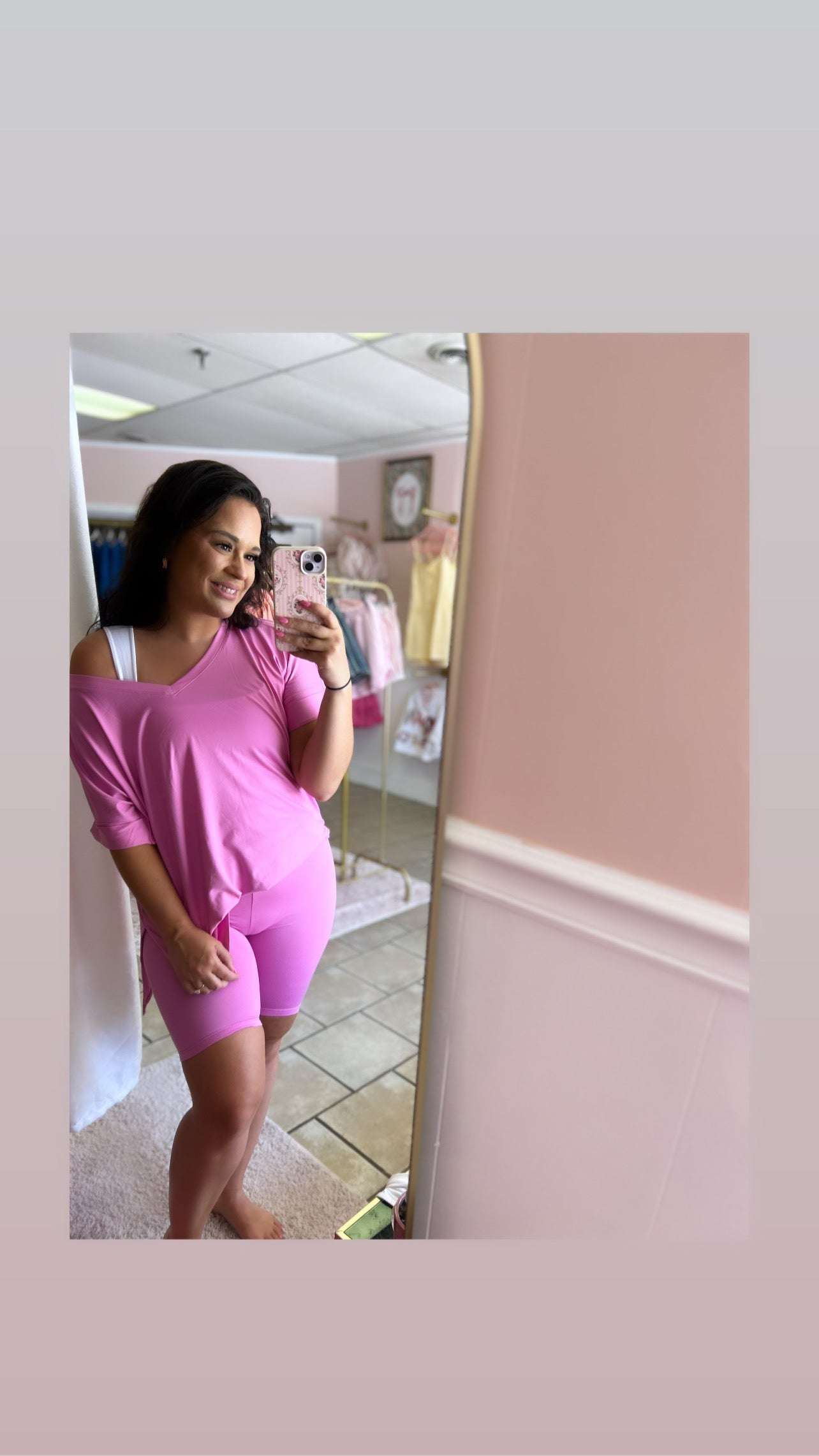 Candy Pink Matching Set