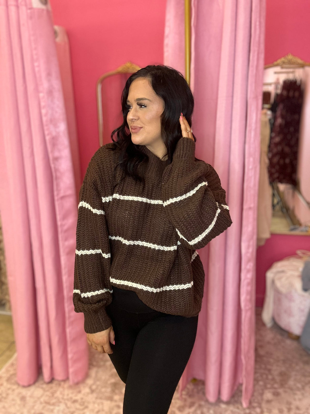 Cozy Stripe Sweater