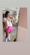 Knit Bow Top