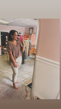Brown Oversized Tee
