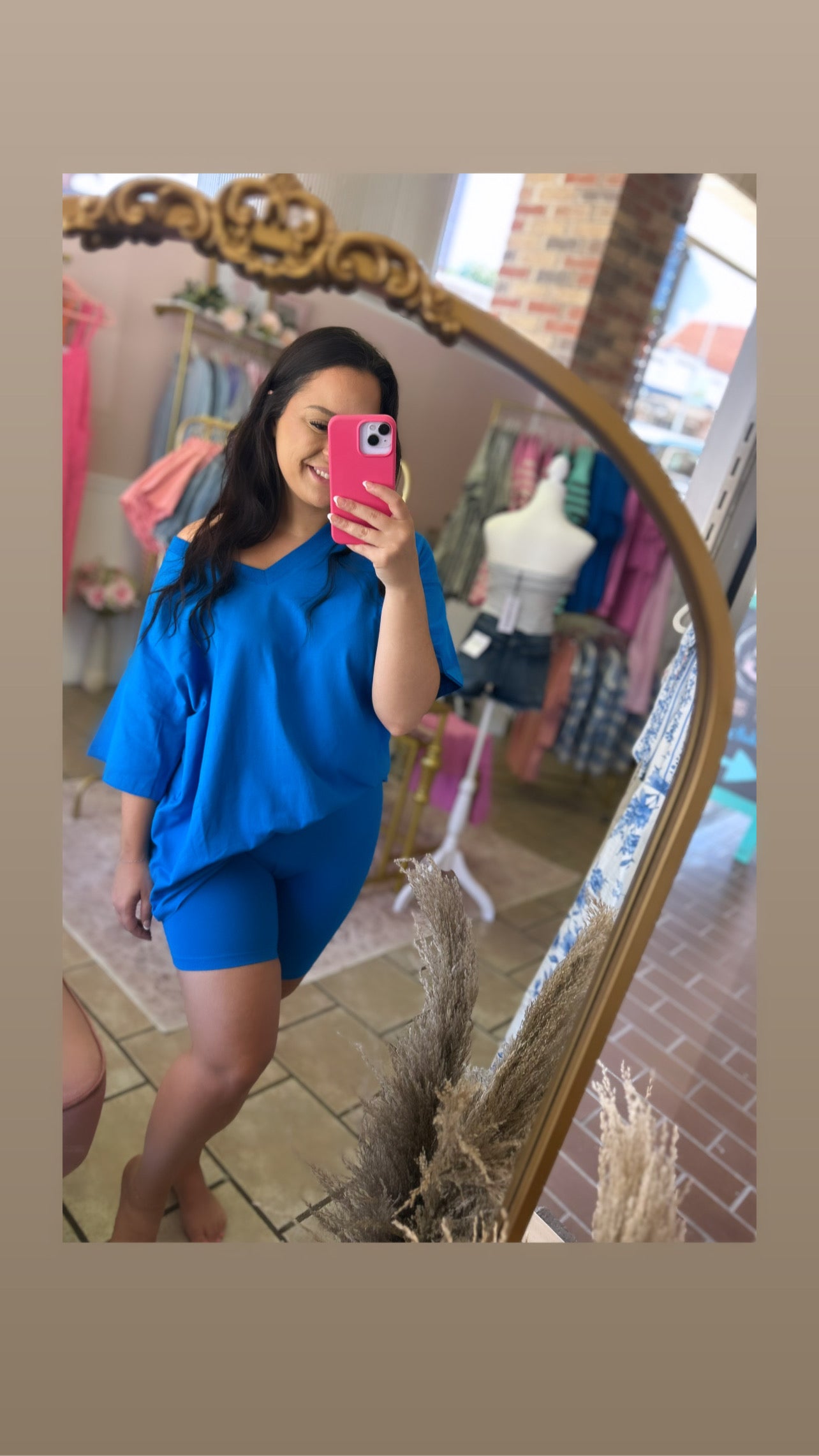 Ocean Blue Matching Set