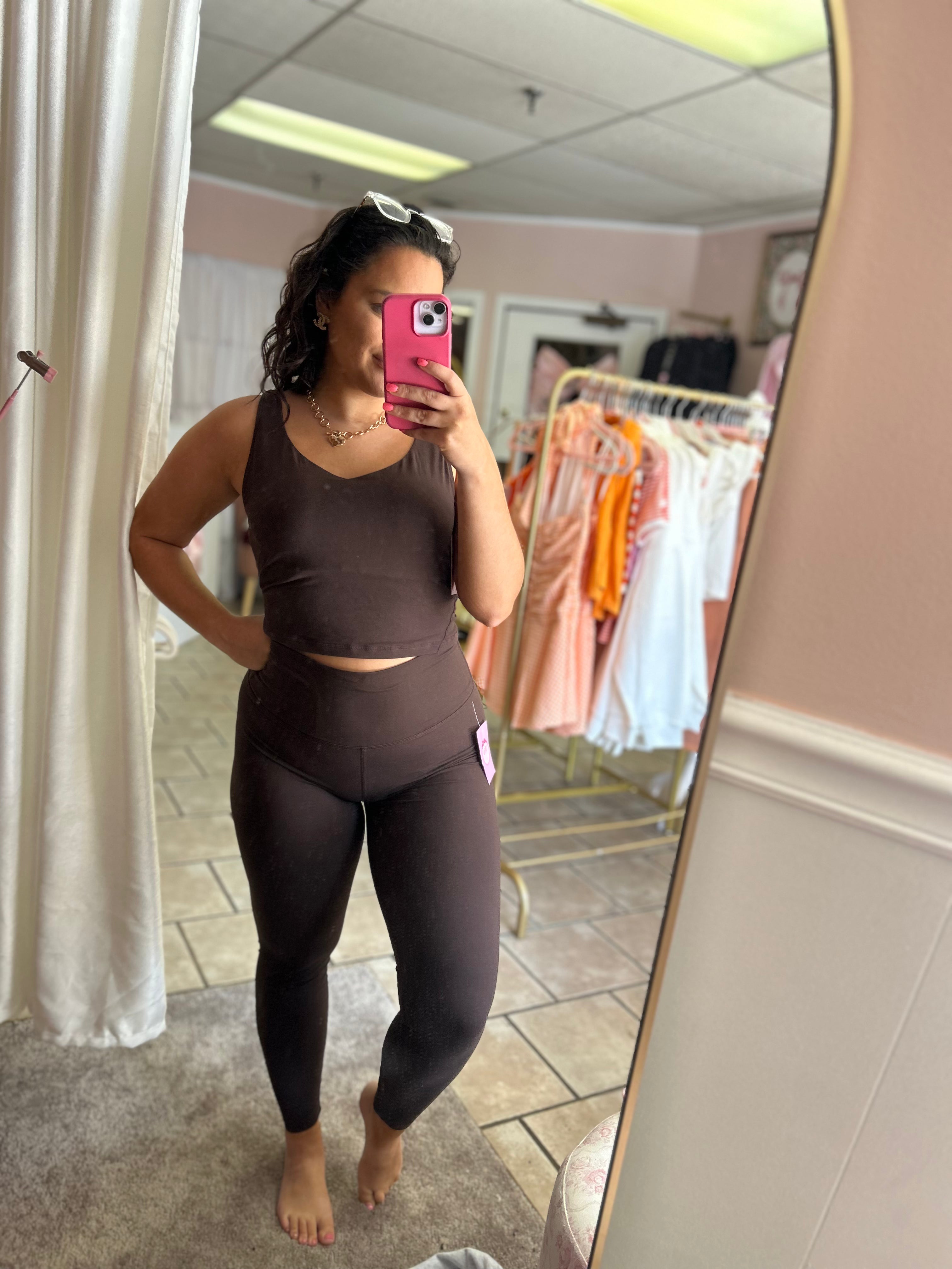 Espresso Active Legging (Curvy)