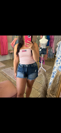 Stars & Stripes Tube Top (Red)