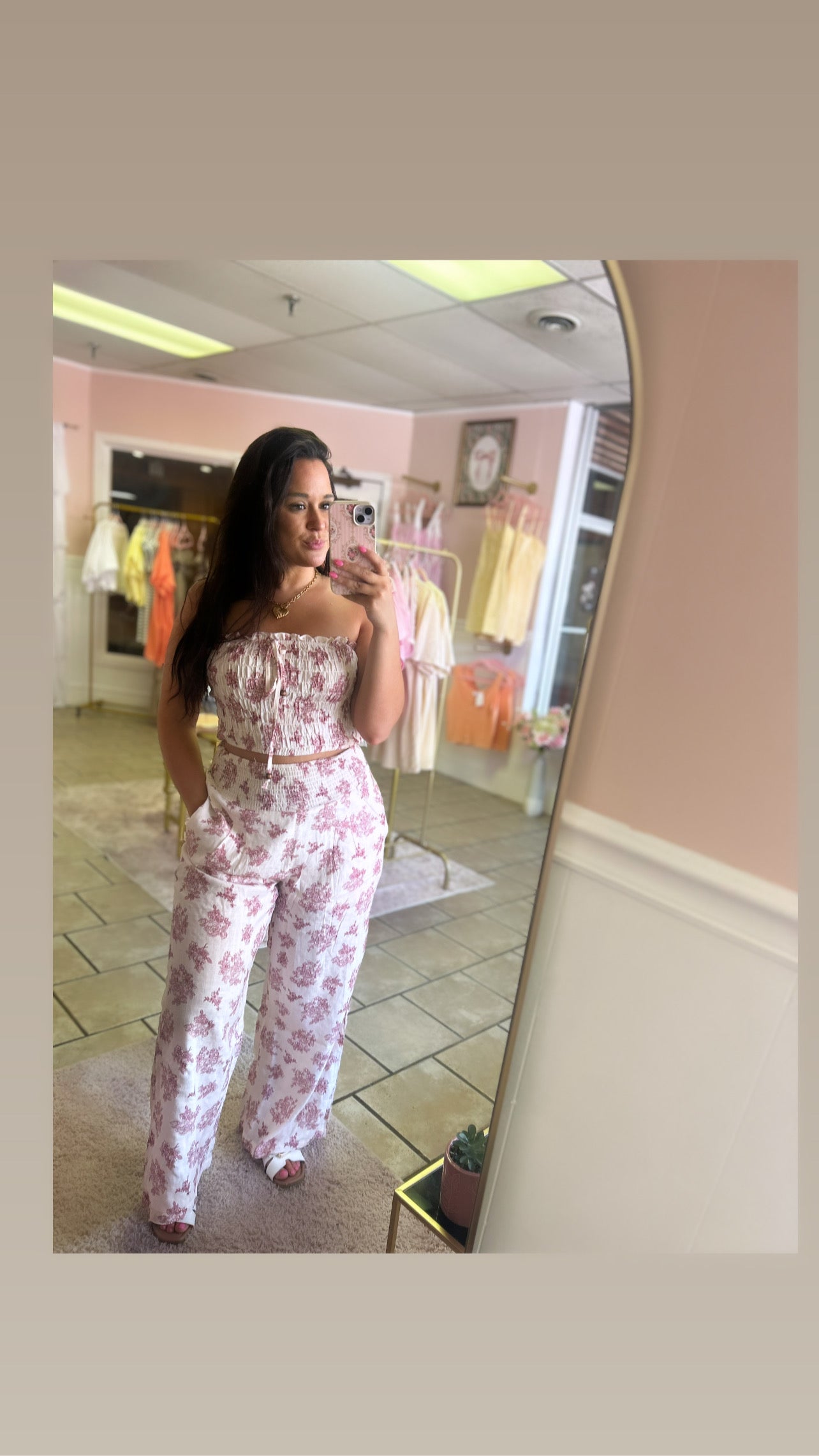 Lizzie Smocked Set