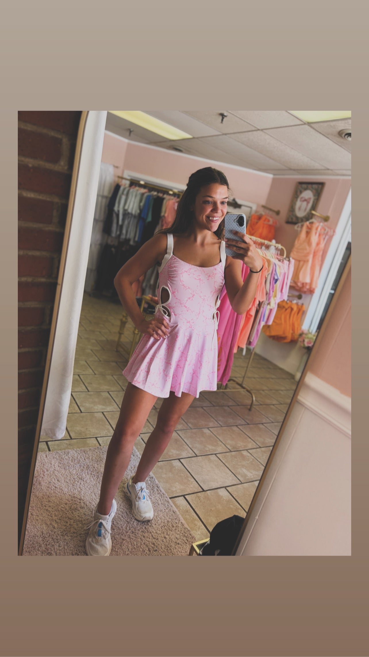 Ditzy Bows Active Dress