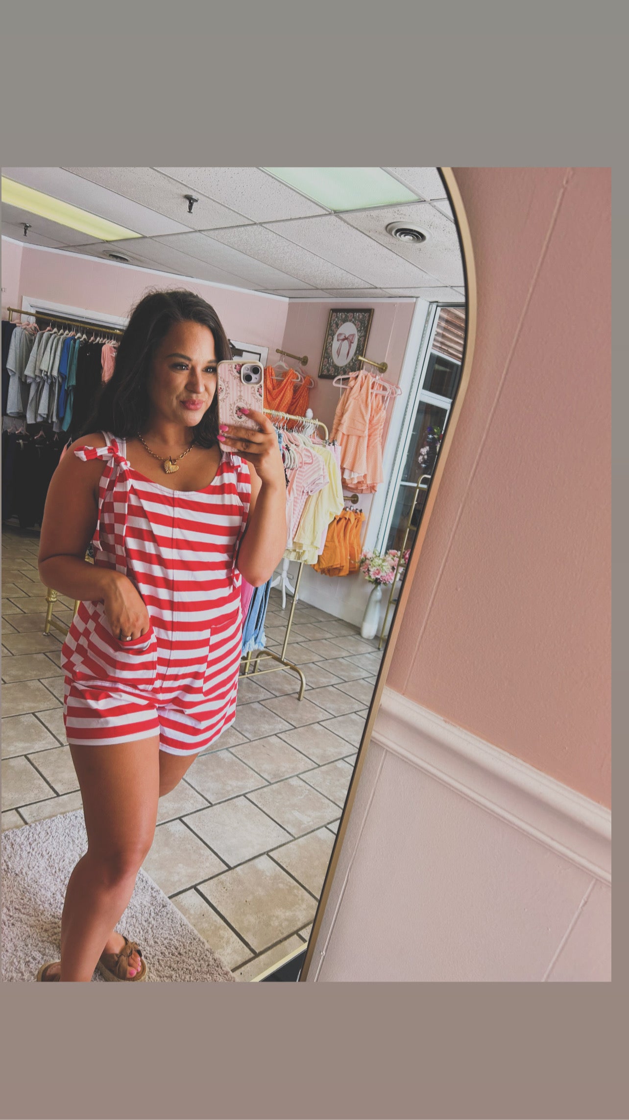 Sunny Striped Romper