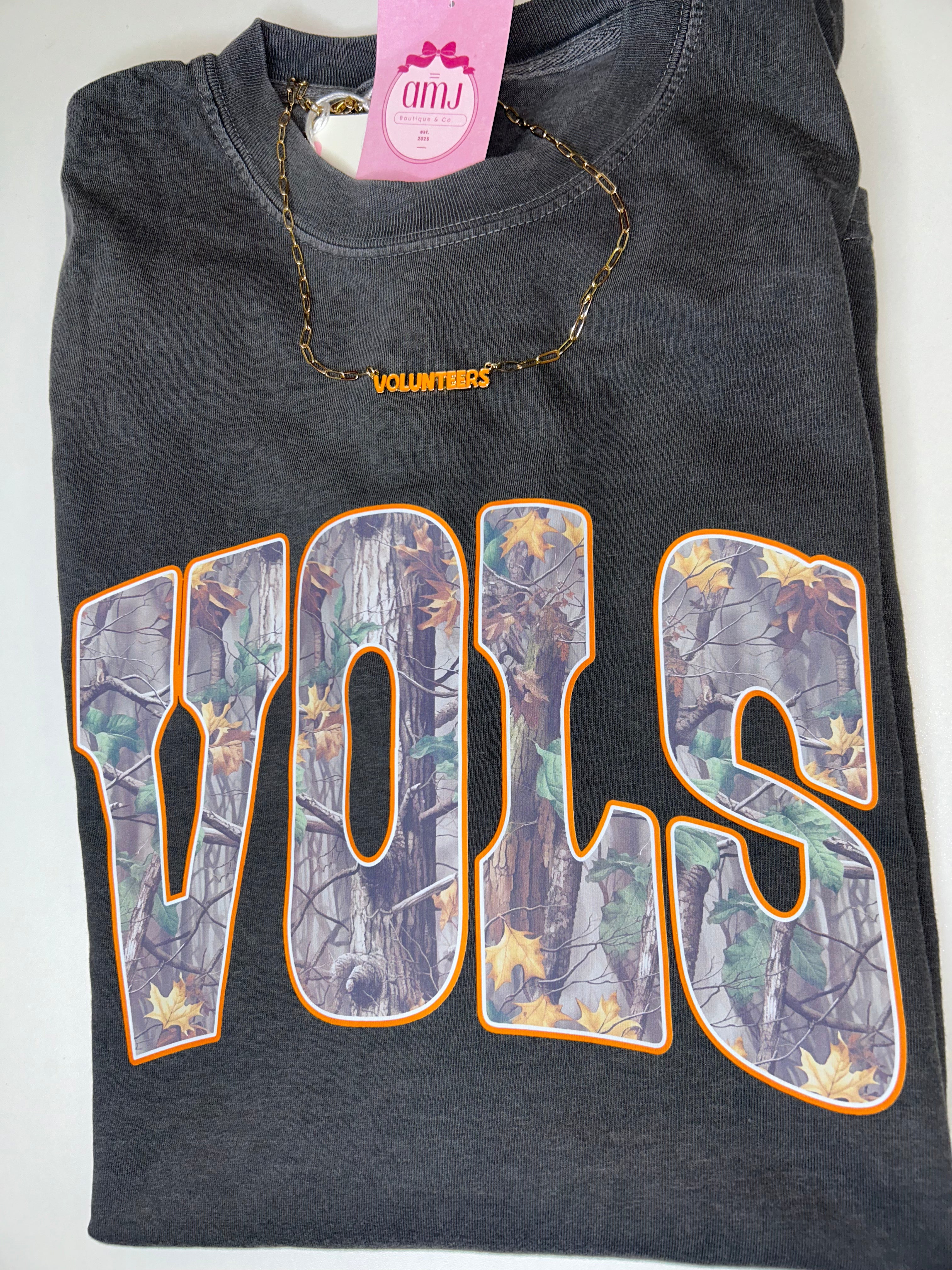 Camo Vols Tee